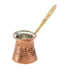 Turkish Copper Coffee Pot (Hammered Copper) - CRYSTALIA GLASS
